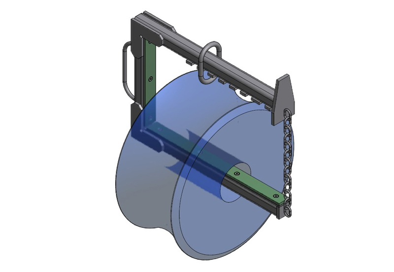 Figure 2: Isometric View of C' Lifting Hook Image